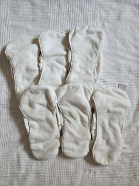 GroVia Cloth Diaper No-Prep Inserts (Set of 7)